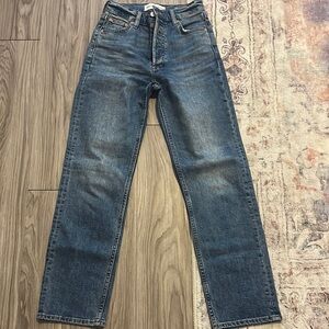 Denim Forum Arlo High Rise Blue Jeans
